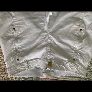 White cotton pants